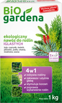Nawóz BIOgardena 1kg - krzewy,drzewa iglaste, r.kwsolubne y kwsolubne kwasolubneny