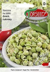 Groch cukrowy - Nasiona na kiełki 50g